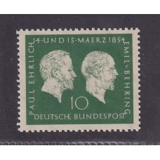 ALEMANIA OCCIDENTAL 1954 Yv 73 ESTAMPILLA COMPLETA NUEVA MINT 15 EUROS